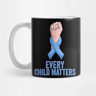 Child Abuse Prevention Awareness Month Blue Ribbon gift idea Mug